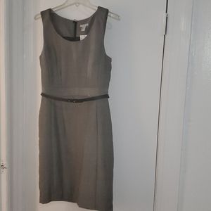 Herringbone Tweed Sleeveless dress